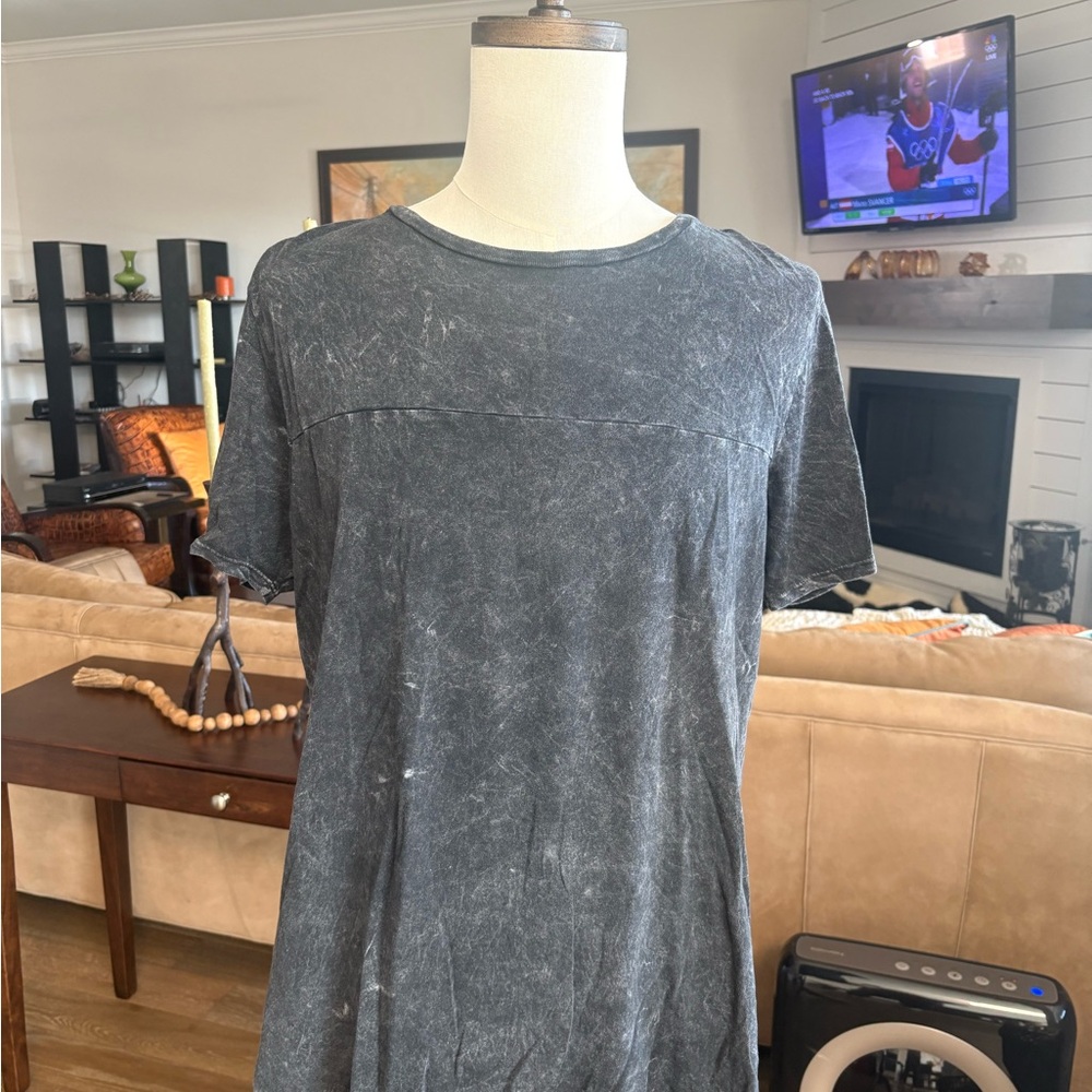 The Rail Washed Black Short Sleeve Tee